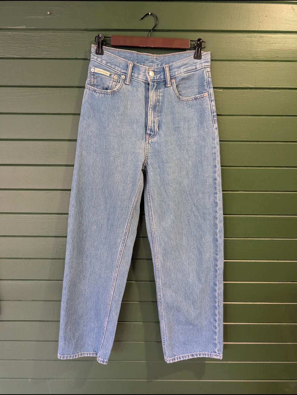 Calvin Klein Light Blue Barrel Jeans